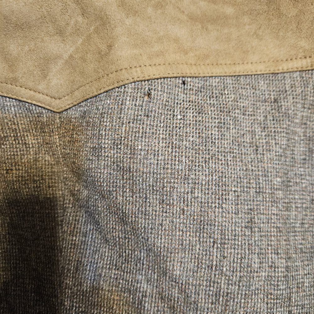 Pendleton Western Sport Jacket Wooland Suede Esta… - image 6